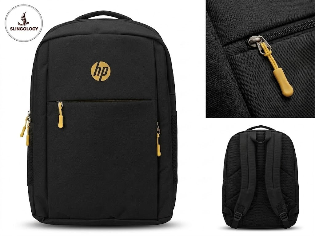 HP Laptop Backpack – Stylish & Durable Laptop Bag | Large Storage & Multi-Pocket Design