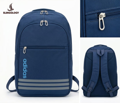 Navy Adidas Backpack – Stylish Medium Size School Bag