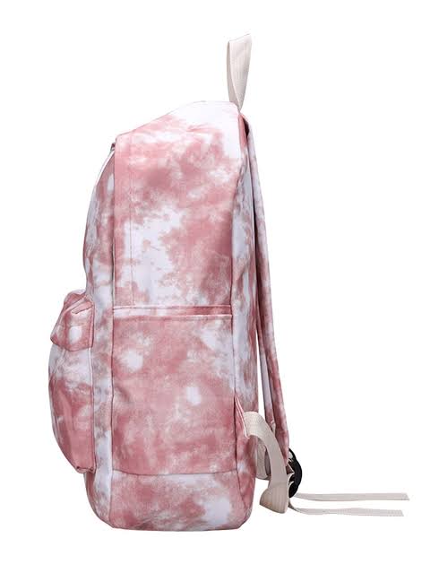 Tie & Dye Girly Backpack – Stylish School Bag for Girls